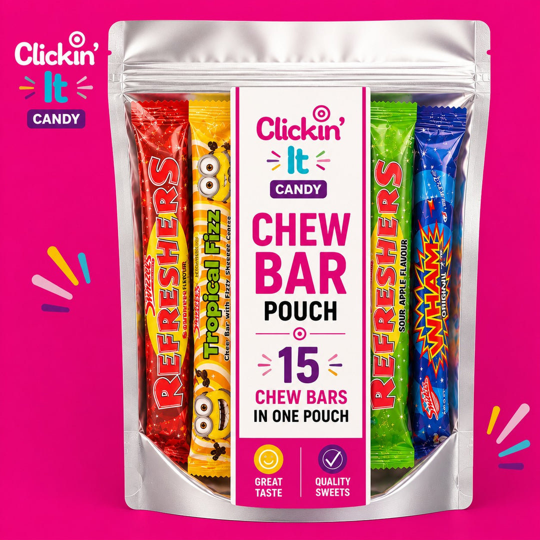 Chew Bar Pouch - 15 Chew Bars in 1 Pouch