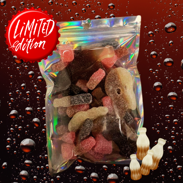 Limited Edition Groovy Sweets Pick N Mix Grab Bag - Cola Mix - 250g