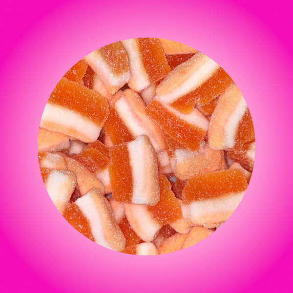 Groovy Sweets Pick N Mix Grab Bag - Sour Peach Slices 250g