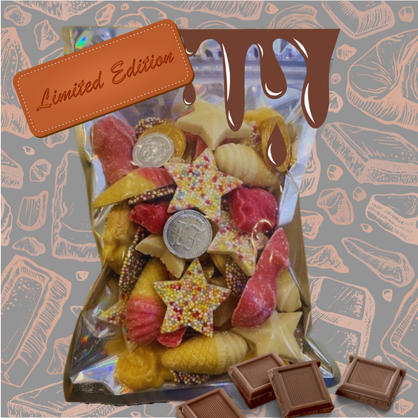 Limited Edition Groovy Sweets Pick N Mix Grab Bag - Chocolate Mania Mix - 250g