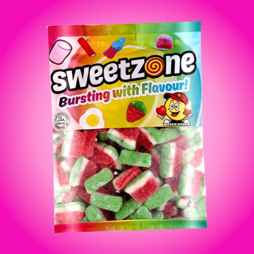 Sweetzone Pick N Mix 1KG Grab Bag - Fizzy Watermelon Slices