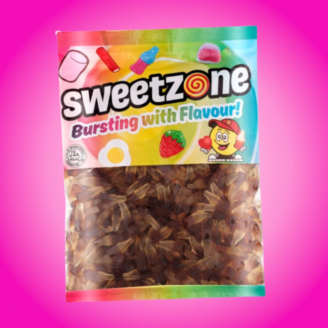 Sweetzone Pick N Mix 1KG Grab Bag - Gummy Cola Bottles