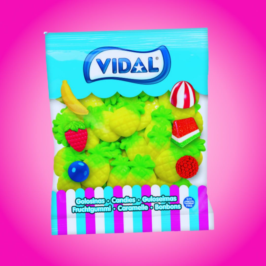 Vidal Pick N Mix 1KG Grab Bag - Jelly Pineapples