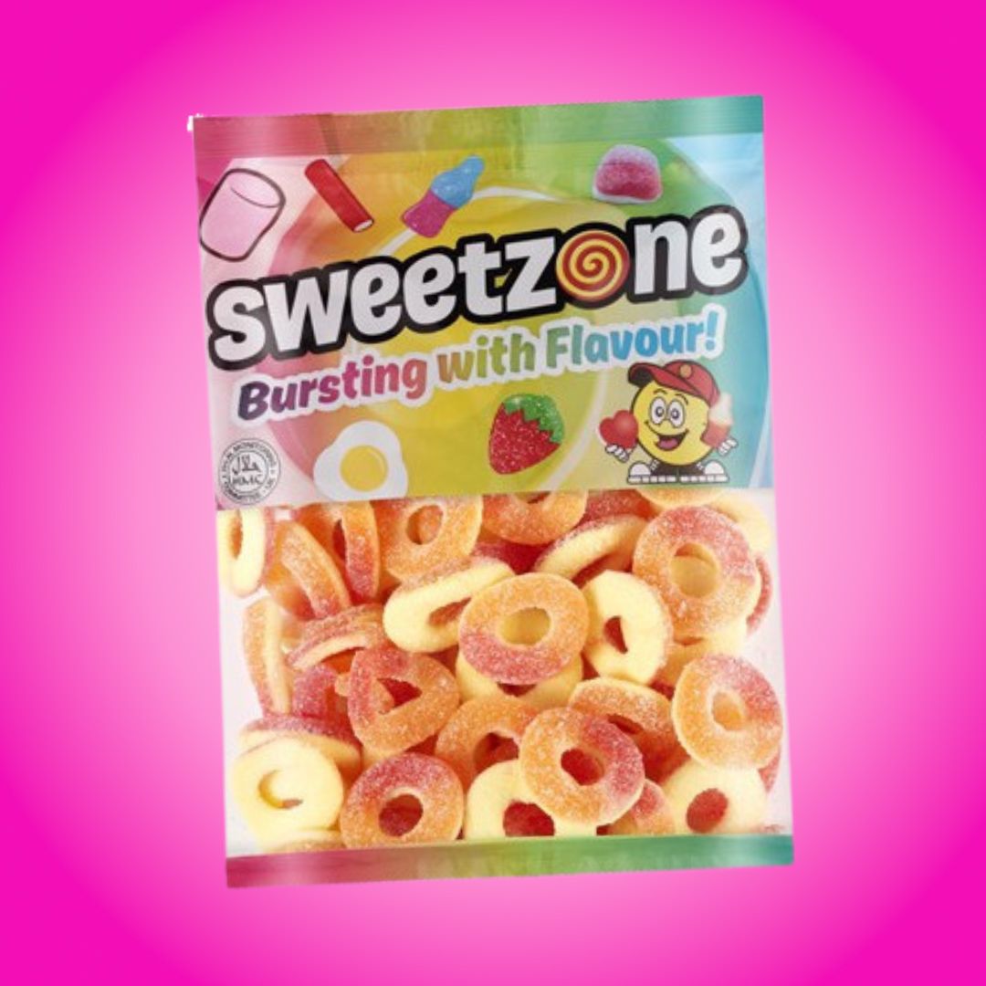 Sweetzone Pick N Mix Grab Bag - Peach Rings 1KG