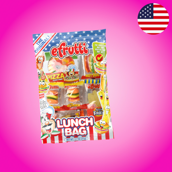 USA E-frutti Lunch Bag Candy Pack 77g