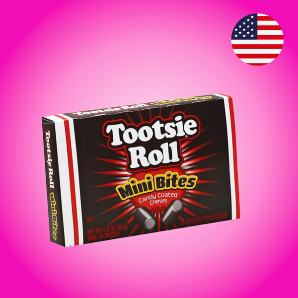 USA Tootsie Roll Mini Bites Theatre Box Candy Chews 99g