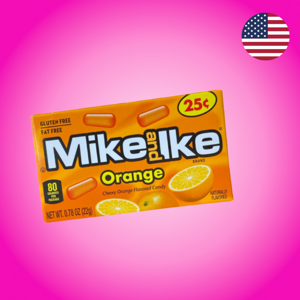 USA Mike And Ike Orange Chewy Candy 22g