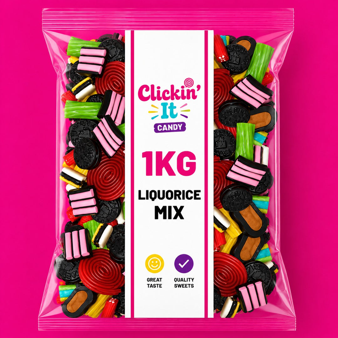 Liquorice Mix 1KG Grab Bag - Pick & Mix