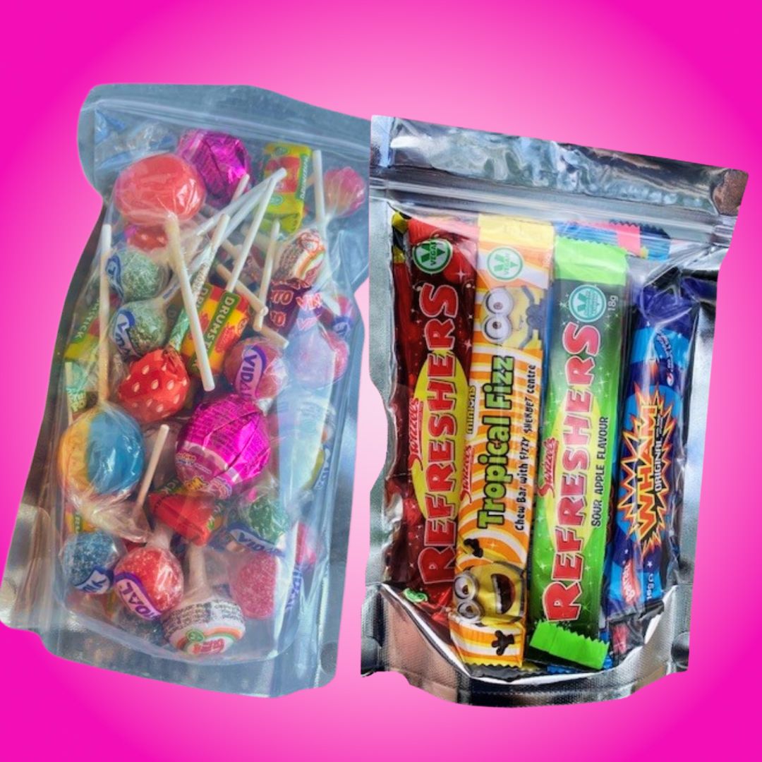 Chew Bar and Lollipop Pouch Saver
