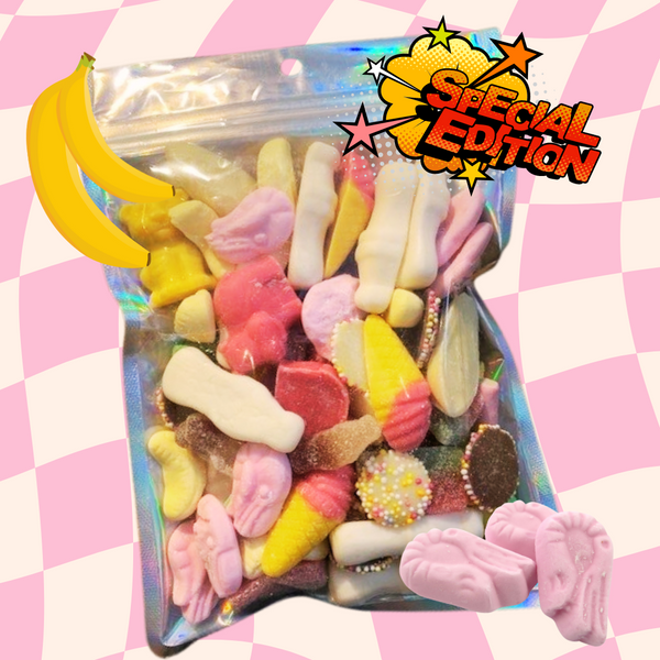 Special Edition Groovy Sweets Pick N Mix Grab Bag - Retro - 250g