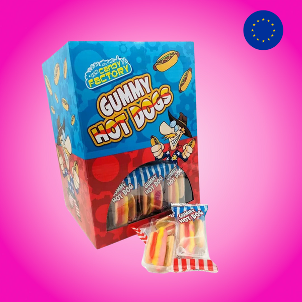 Crazy Candy Factory Gummy Hot Dog 10g single