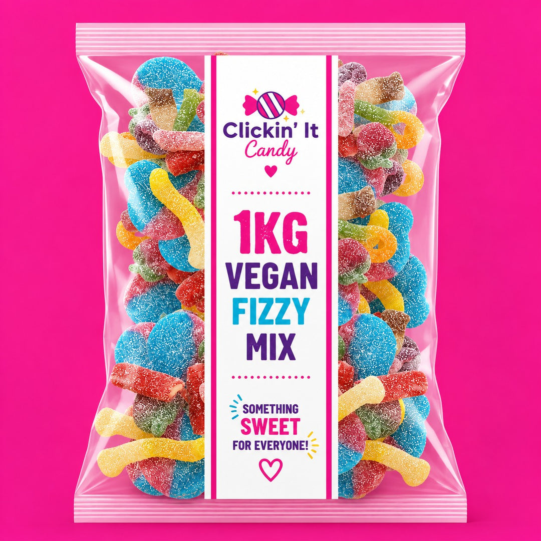 Vegan Fizzy Mix 1KG Grab Bag - Pick & Mix