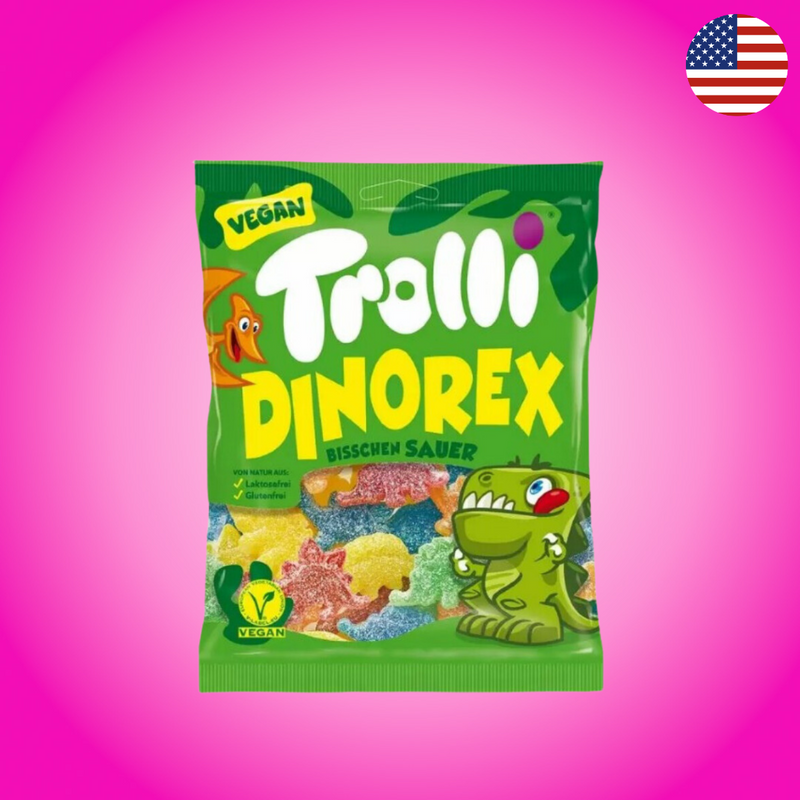 Trolli Sour DinoRex Peg Bag 150g