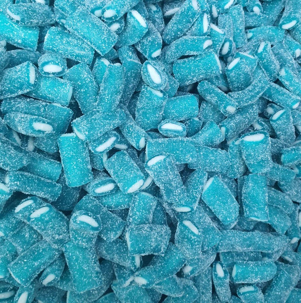 Groovy Sweets Pick N Mix Grab Bag - Fizzy Blue Raspberry Pencil Bites 250g
