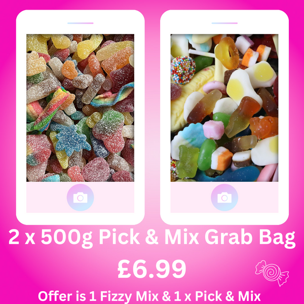 Groovy Sweets Grab Bag Combo - 2 x 500g bags