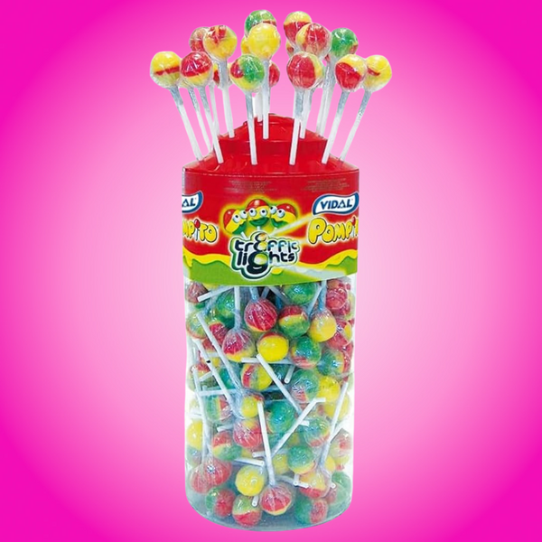 Vidal Lotta Lollies - Traffic Light 150 Lollies