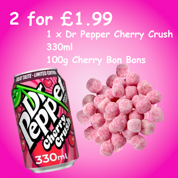 2 for £1.99 Dr Pepper Cherry Crush Edition
