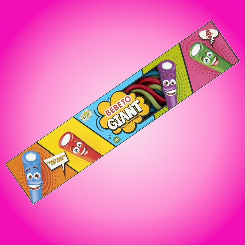 Bebeto Giant Candy Cables 400g