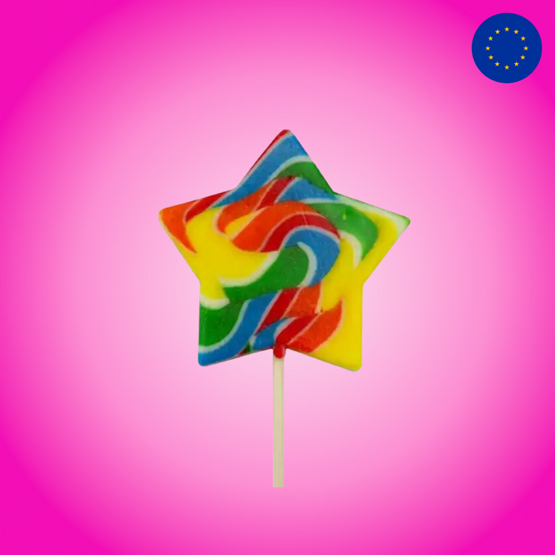 Crazy Candy Factory Star Lolly 125g (EU)