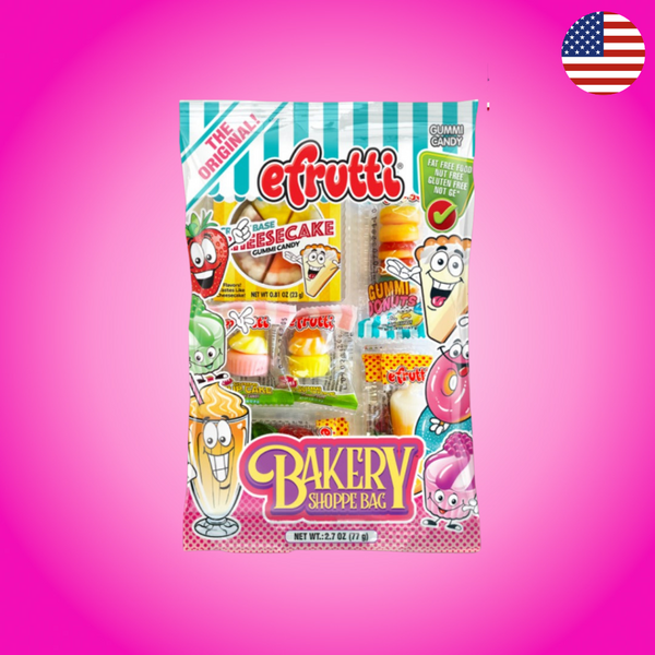 USA E-Frutti Bakery Shoppe Peg Bag 77g