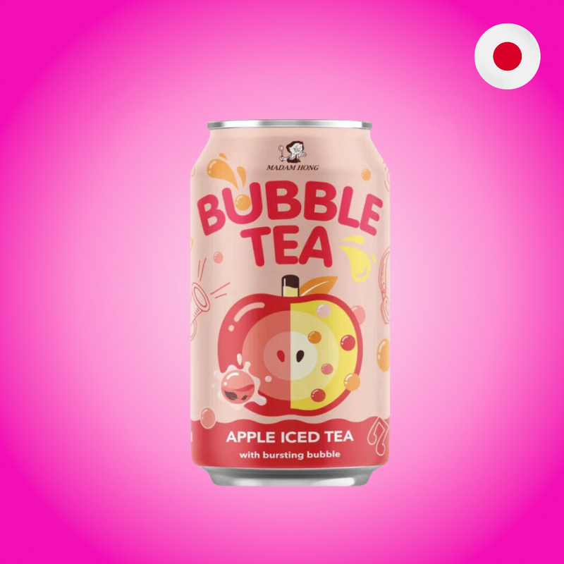Japanese Madam Hong Bubble Tea -  Apple Ice Tea 335ml