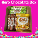 Nestle Aero Chocolate Postal Box - 9 X Nestle Aero Bars Per Variety Box