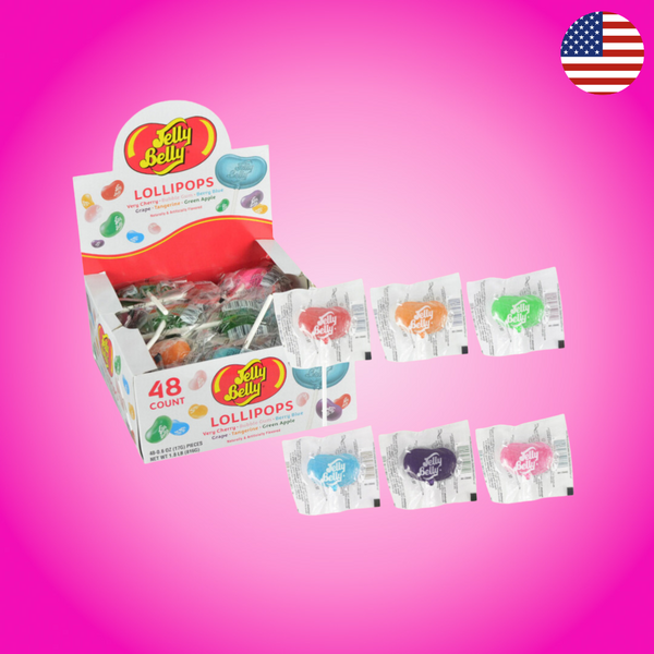 USA Jelly Belly Lollipop ASSORTED 17g