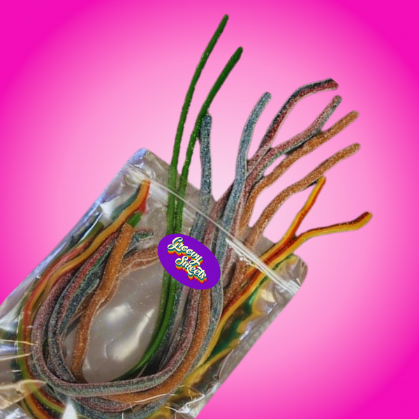 10 x Giant 75cm Candy Cable - Mixed Pouch