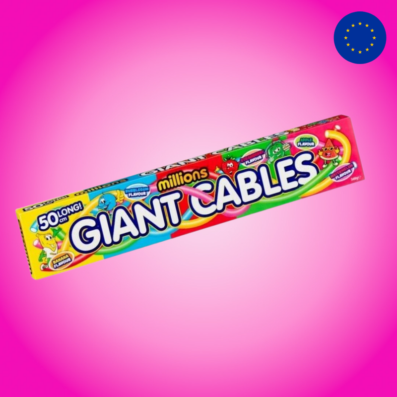 Millions Giant Candy Cables 360g