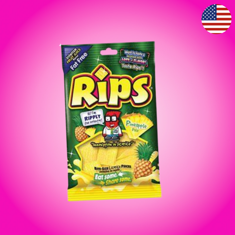 USA Rips Pieces Peg Bag - Pineapple 113g