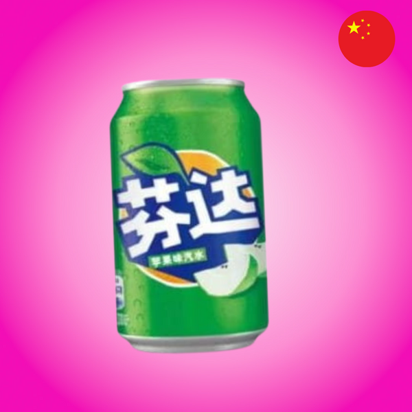 Fanta Green Apple Soda 330ml (Asia)