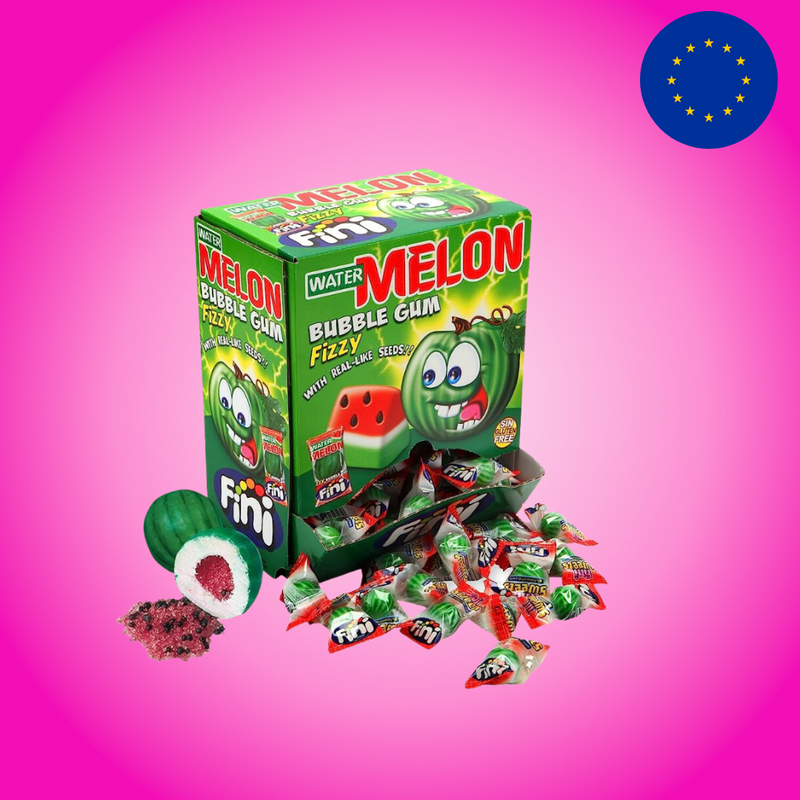 USA Fini Fizzy Watermelon Gum Candy