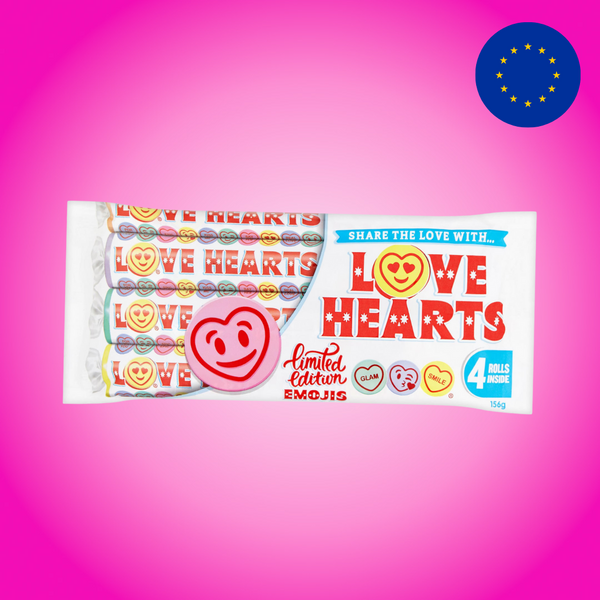 Swizzles Limited Edition Emoji Love Hearts 4 Pack