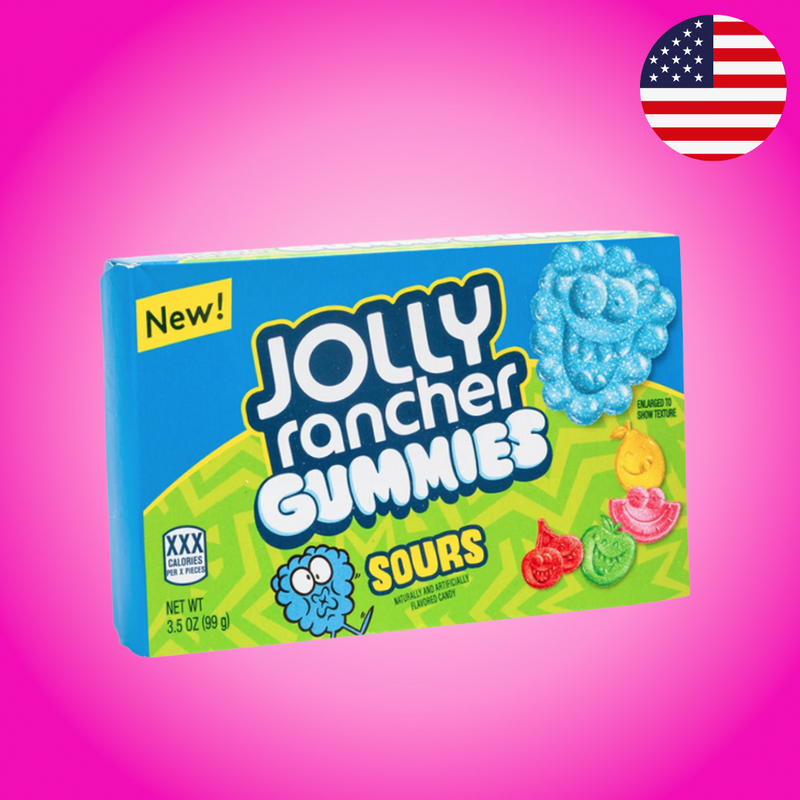 USA Jolly Rancher Sour Gummies Original Theatre Box Original 99g