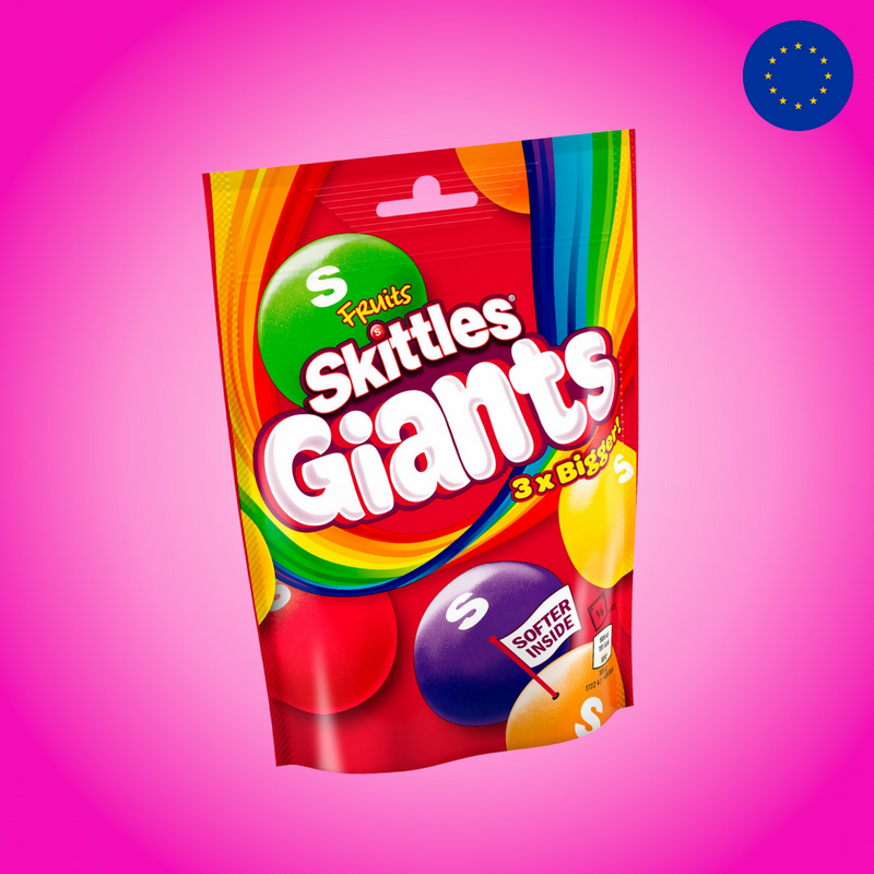 Skittles - Giant Fruits 132g Share Pouch (EU)