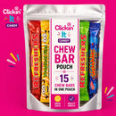 Chew Bar Pouch - 15 Chew Bars in 1 Pouch