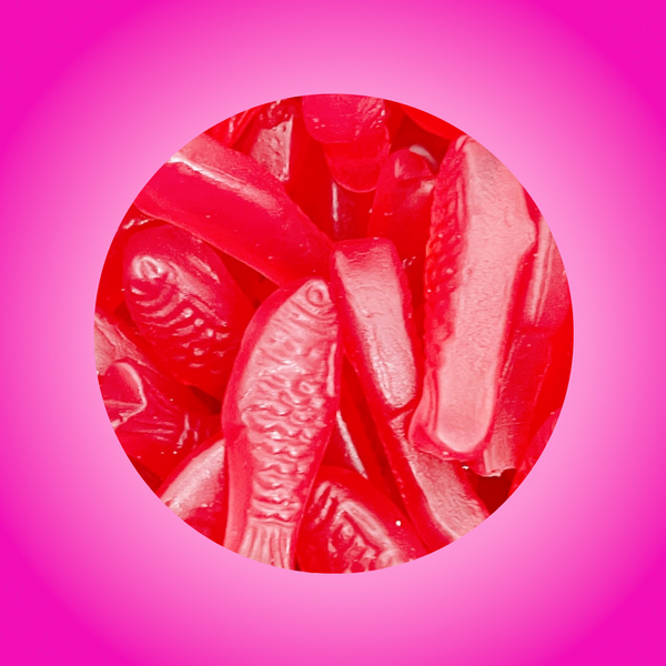 Groovy Sweets Pick N Mix Grab Bag - Scandi Cherry Fish 250g