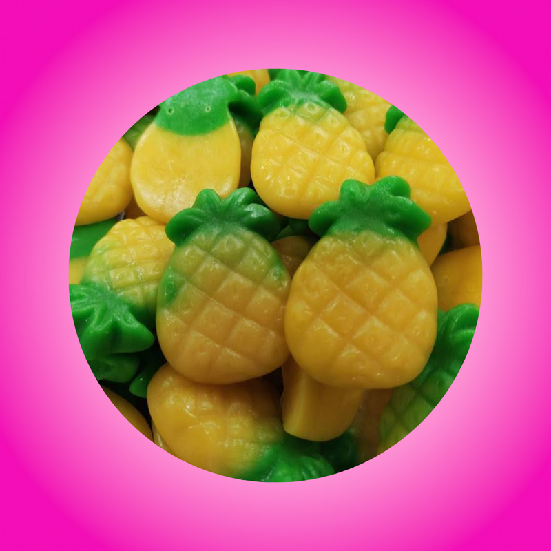 Groovy Sweets Pick N Mix Grab Bag - Jelly Pineapples 250g