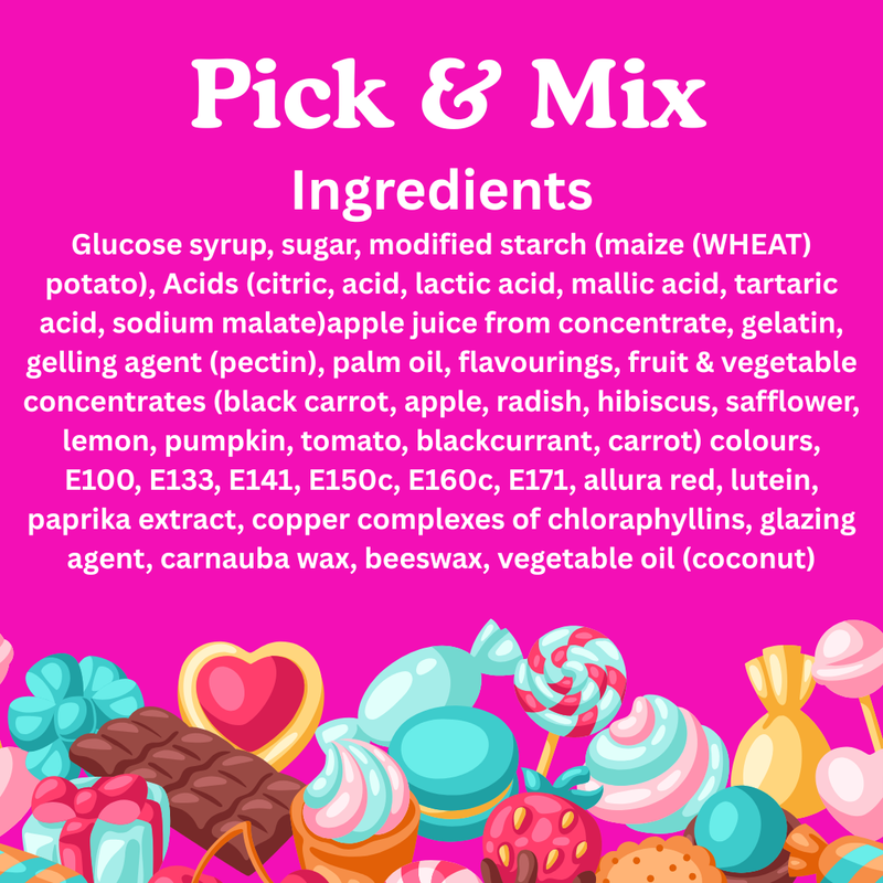 Groovy Sweets Pick N Mix 500g Grab Bag