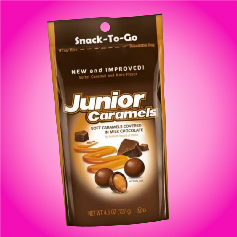 USA Junior Caramels Pouch 127g