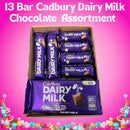 Cadbury Dairy Milk Chocolate Postal Box - Postal Box - 13 Cadbury Bars per box