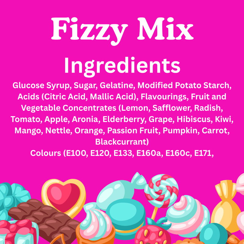 Groovy Sweets Pick N Mix 500g Grab Bag - Fizzy Mix