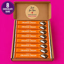 Fry's Orange Cream -  Chocolate Postal Box - 8 x 49g bars (full size) per box