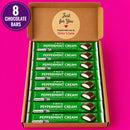 Fry's Peppermint Cream -  Chocolate Postal Box - 8 x 49g bars (full size) per box