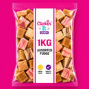 Assorted Fudge 1kg Bag