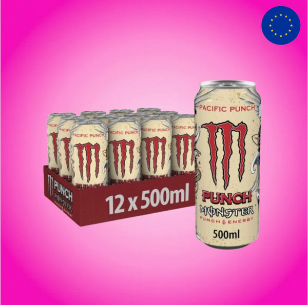 CASE 12 Monster Pacific Punch 500ml (EU)
