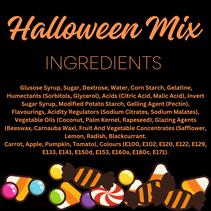 Halloween Spooky Pick N Mix 1kg Bag