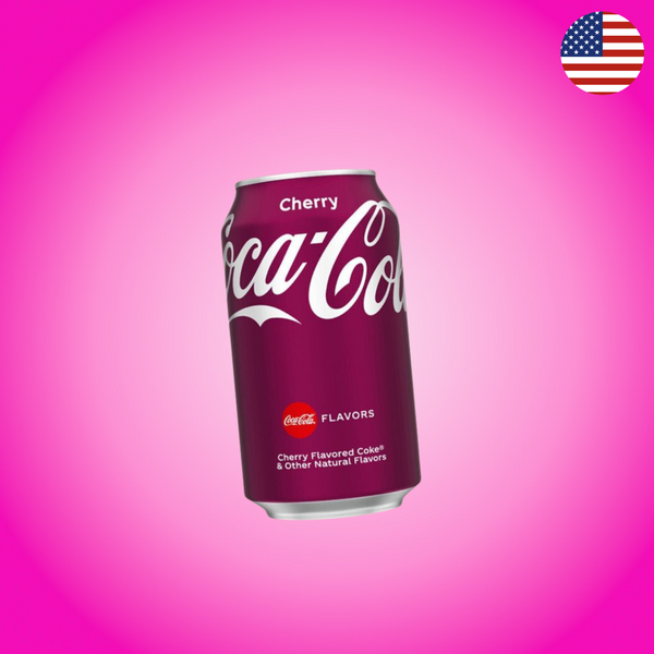 USA Coca-Cola Cherry Soda Can 355ml
