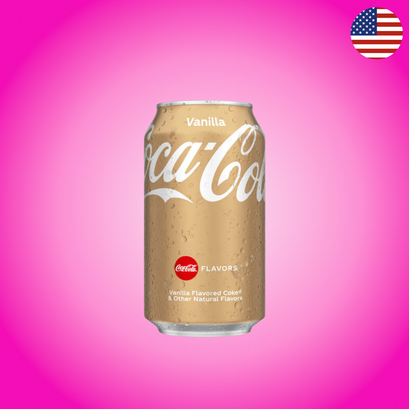 USA Coca-Cola Vanilla Soda Can 355ml