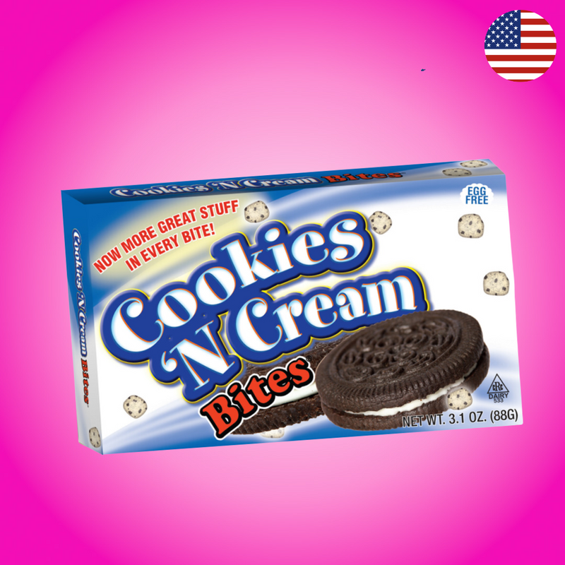 USA Cookies 'n' Cream Cookie Dough Bites 88g